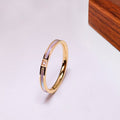 Damen Eleganter und raffinierter Ring mit bunten Akzenten Shop Nory