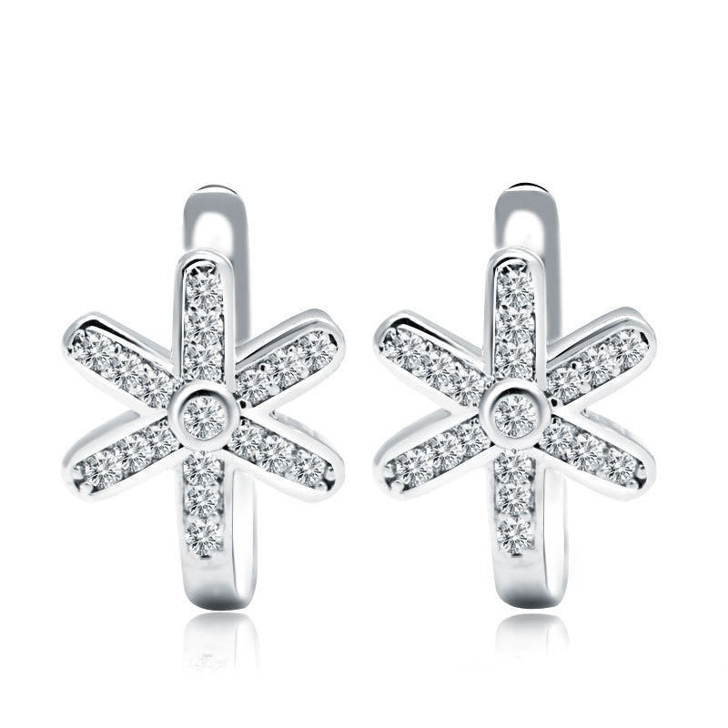 Damen Ohrstecker mit funkelndem Sternen-Design und elegantem Zirkonia-Besatz Shop Nory