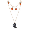 Halskette Mit Halloween-Kürbis-Anhänger | Shop Nory