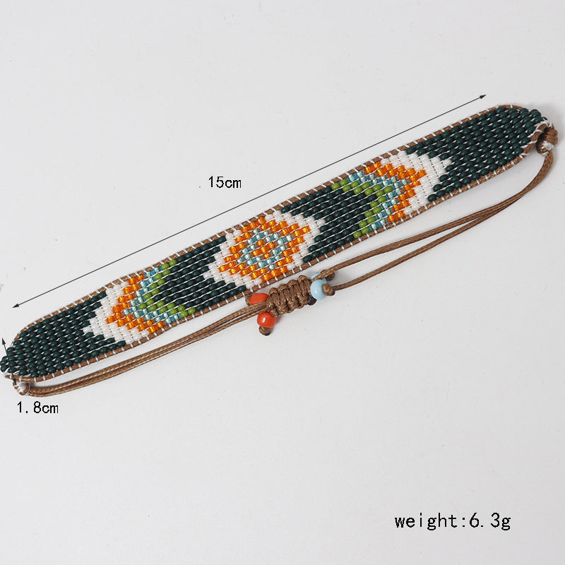 Handgewebtes Böhmisches Armband | Shop Nory