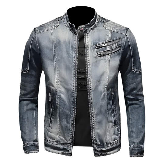 Trendig Jeans Jacke für Männer