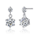 Damen Ohrstecker mit funkelnden Zirkonia und elegantem Design Shop Nory