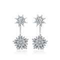 Damen Ohrstecker mit funkelndem Sternen-Design und hochwertigen Zirkonia Shop Nory