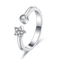 Damen Offener Sternring mit funkelnden Zirkonia Shop Nory