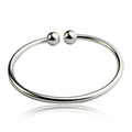 Damen Offener Armreif mit elegantem Kugeldesign Shop Nory