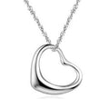 Damen Herzanhänger-Halskette aus hochwertigem Edelstahl mit elegantem Design Shop Nory