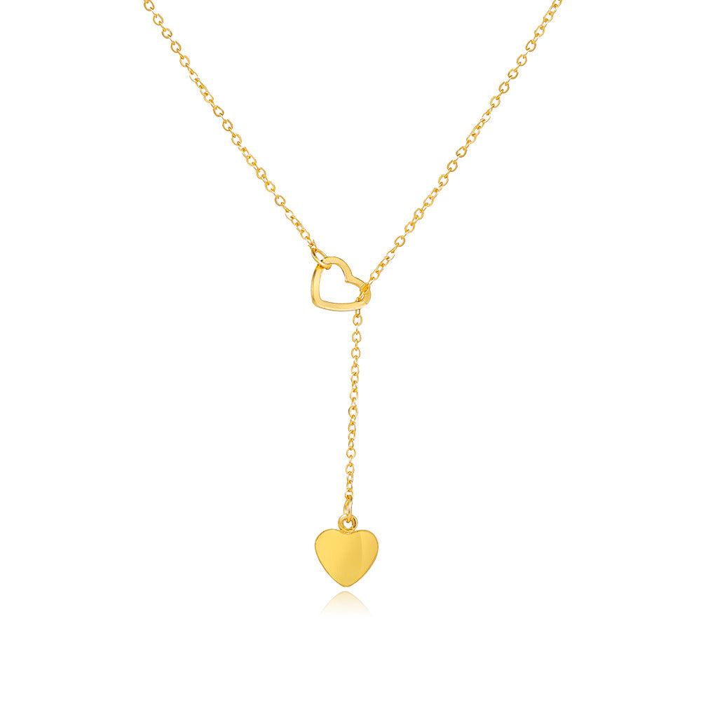 Damen Halskette mit verspieltem Herzmotiv und elegantem ländlichen Design Shop Nory
