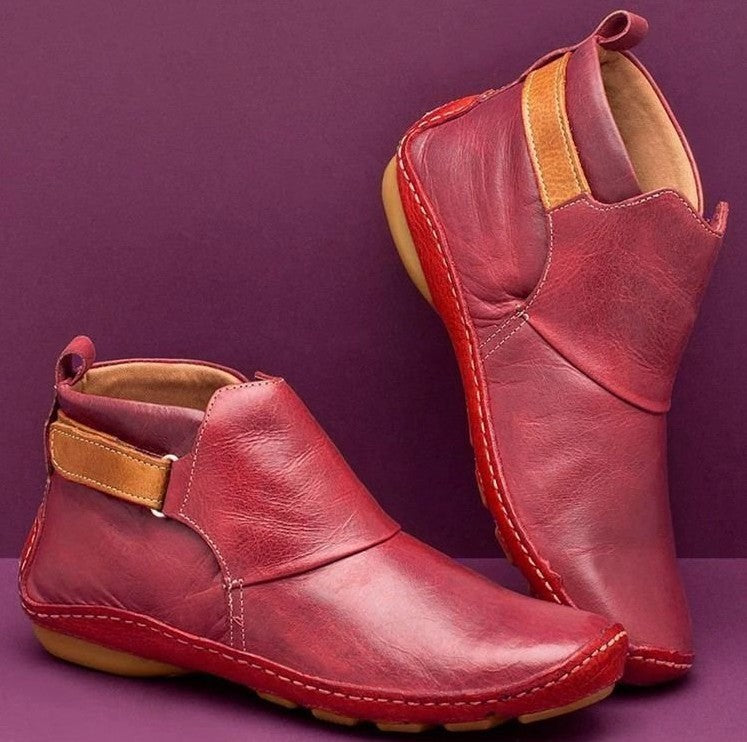 Damen Elegante Komfort-Stiefeletten aus hochwertigem