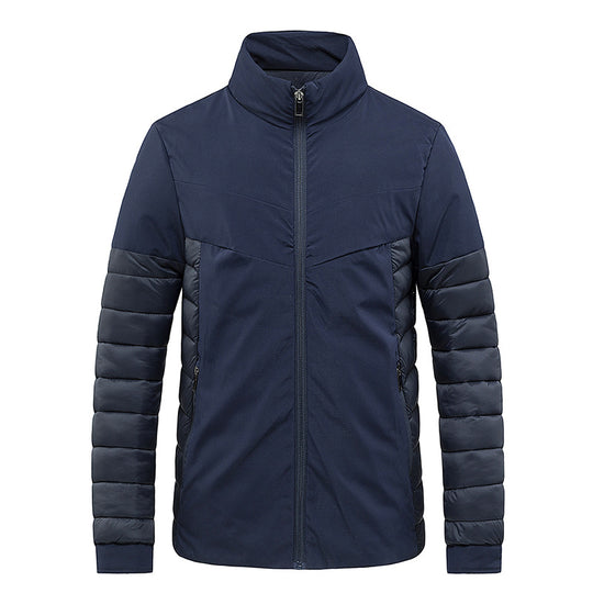 Herren Leichte Thermo-Steppjacke mit Softshell-Außenmaterial Shop Nory