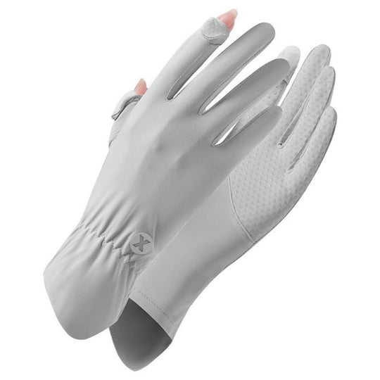 Sonnenschirm Eis Seide Handschuhe