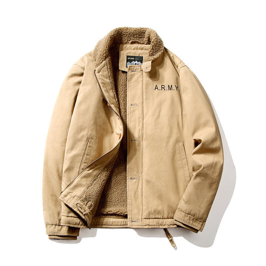 Herren Funktionale Übergangsjacke mit Teddyfutter Shop Nory