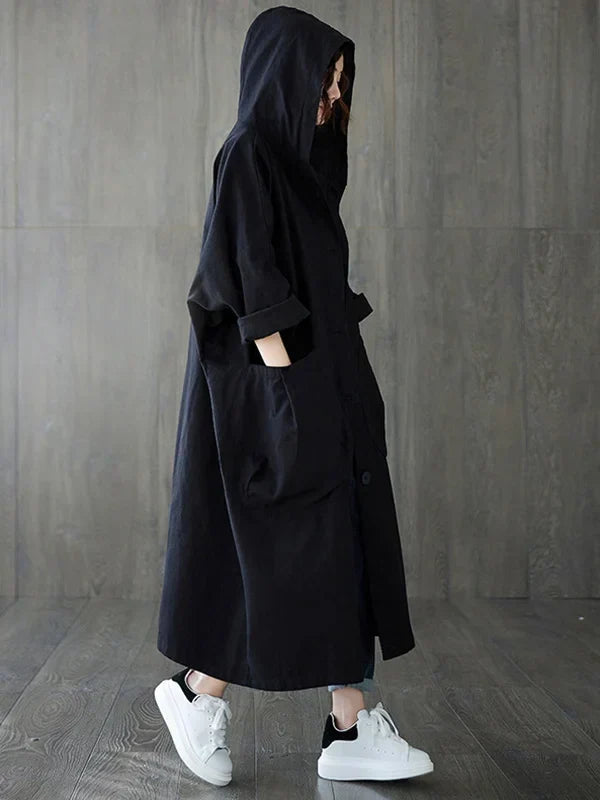 ShopNory | Langer Wasserdichter Trenchcoat Mantel
