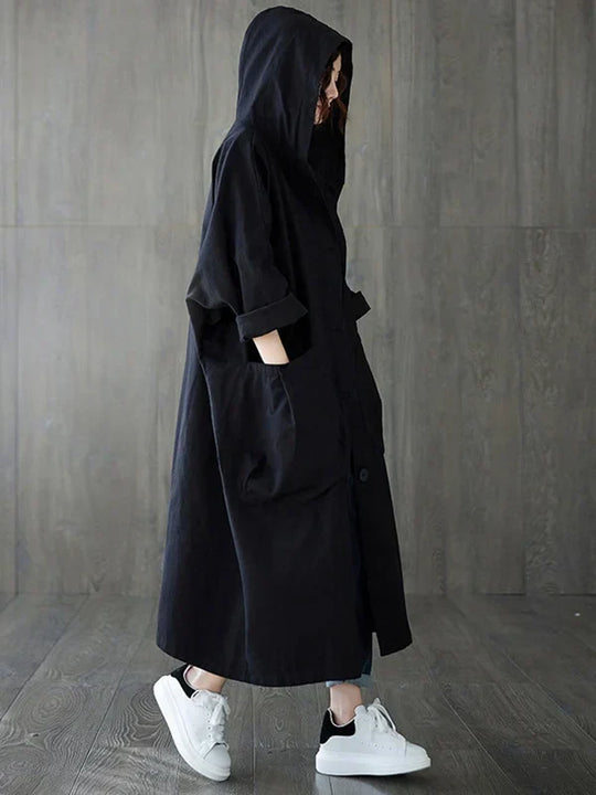 ShopNory | Langer Wasserdichter Trenchcoat Mantel