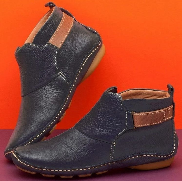 Damen Elegante Komfort-Stiefeletten aus hochwertigem