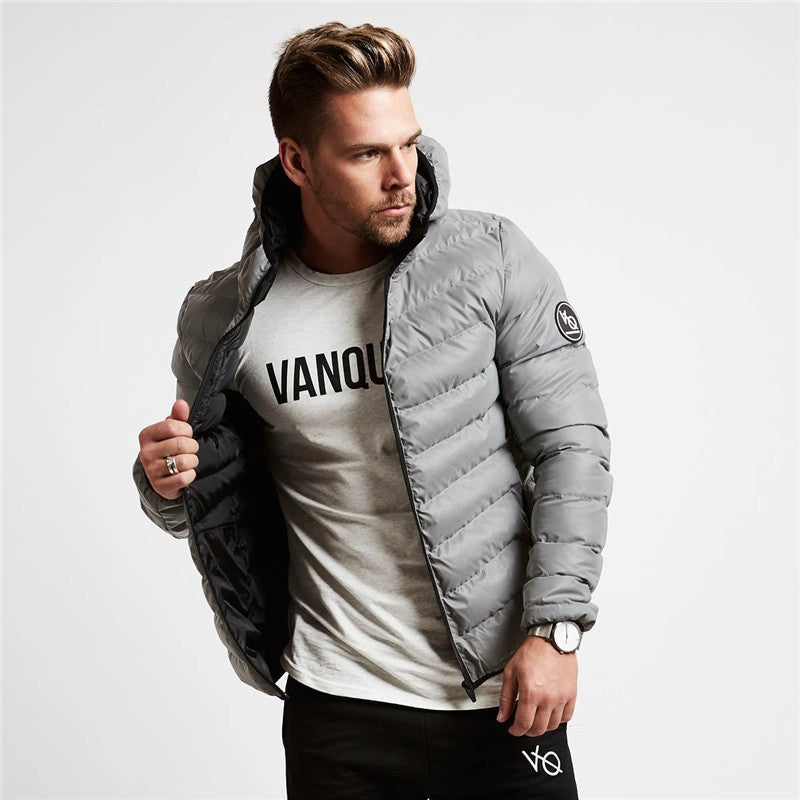 Herren leichte Daunenjacke
