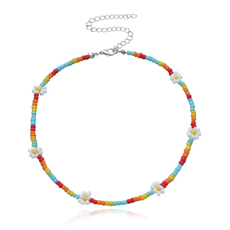 Böhmische Blumenperlen Halskette | Shop Nory