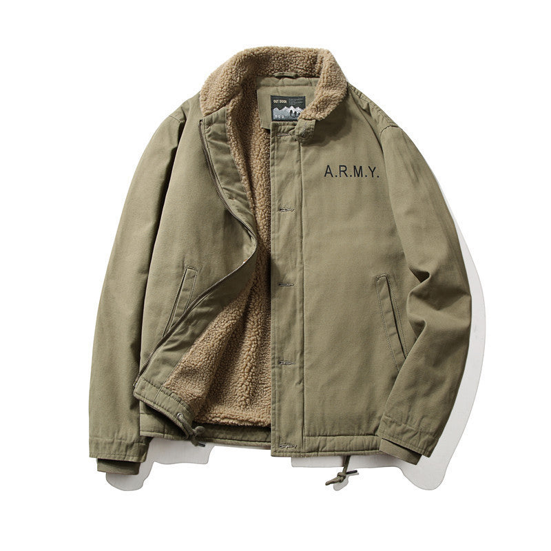 Herren Funktionale Übergangsjacke mit Teddyfutter Shop Nory