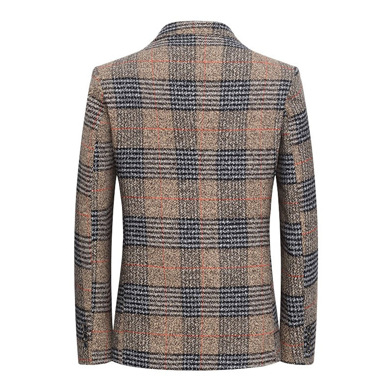 Herren Tweed-Sakko mit Glencheck-Muster und schmaler Passform Shop Nory