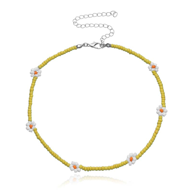 Böhmische Blumenperlen Halskette | Shop Nory