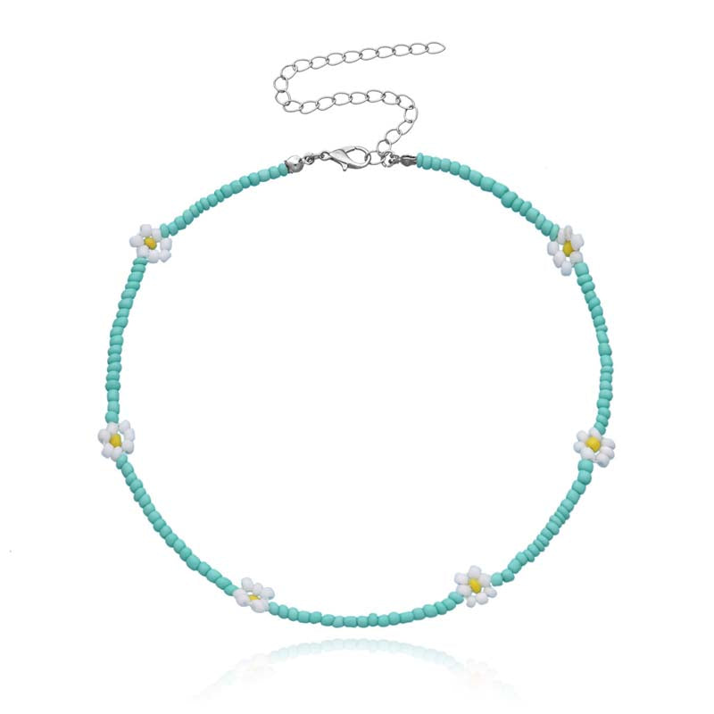 Böhmische Blumenperlen Halskette | Shop Nory