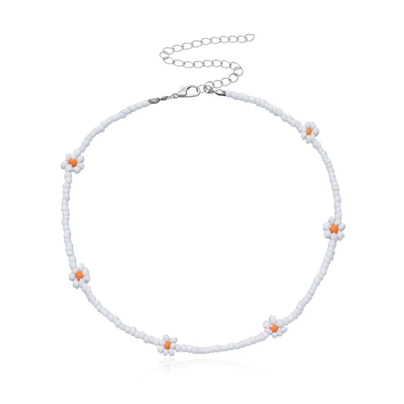 Böhmische Blumenperlen Halskette | Shop Nory