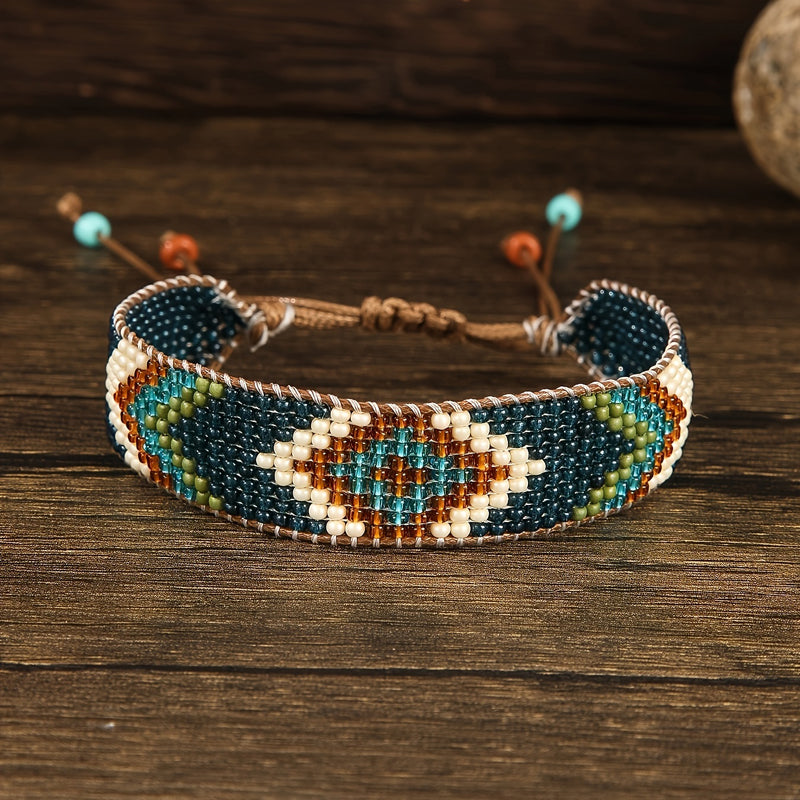 Handgewebtes Böhmisches Armband | Shop Nory