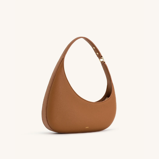 Klassische Lederhandtasche Mit Schulterriemen