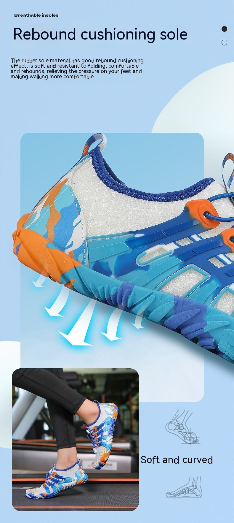 Damen Barfuß-Wasserschuhe für Freiheit und Komfort