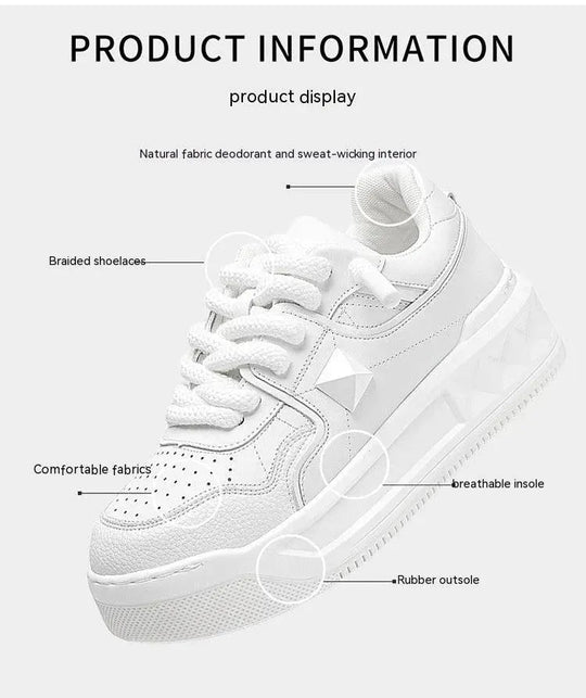 Herren Sneakers mit dicker Sohle – Urban Style and Comfort!