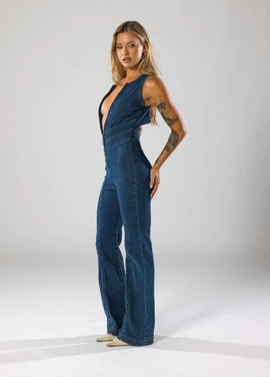 Denim Jumpsuit
