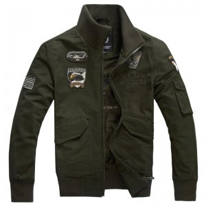 Herren Modische Utility-Jacke mit praktischen Taschen Shop Nory