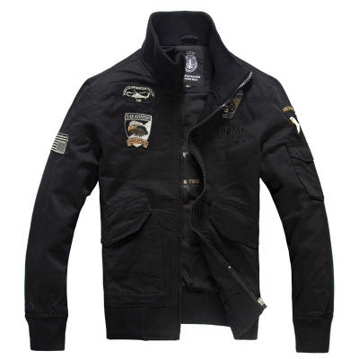 Herren Modische Utility-Jacke mit praktischen Taschen Shop Nory