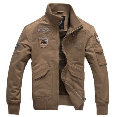Herren Modische Utility-Jacke mit praktischen Taschen Shop Nory