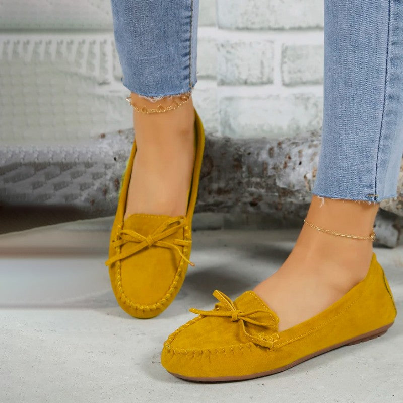 Lässige Slipper Flats