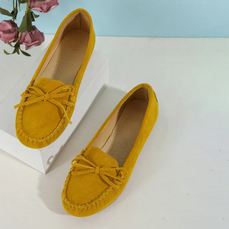 Lässige Slipper Flats