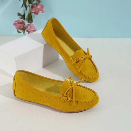 Lässige Slipper Flats