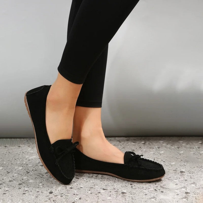 Lässige Slipper Flats
