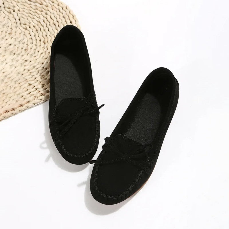 Lässige Slipper Flats