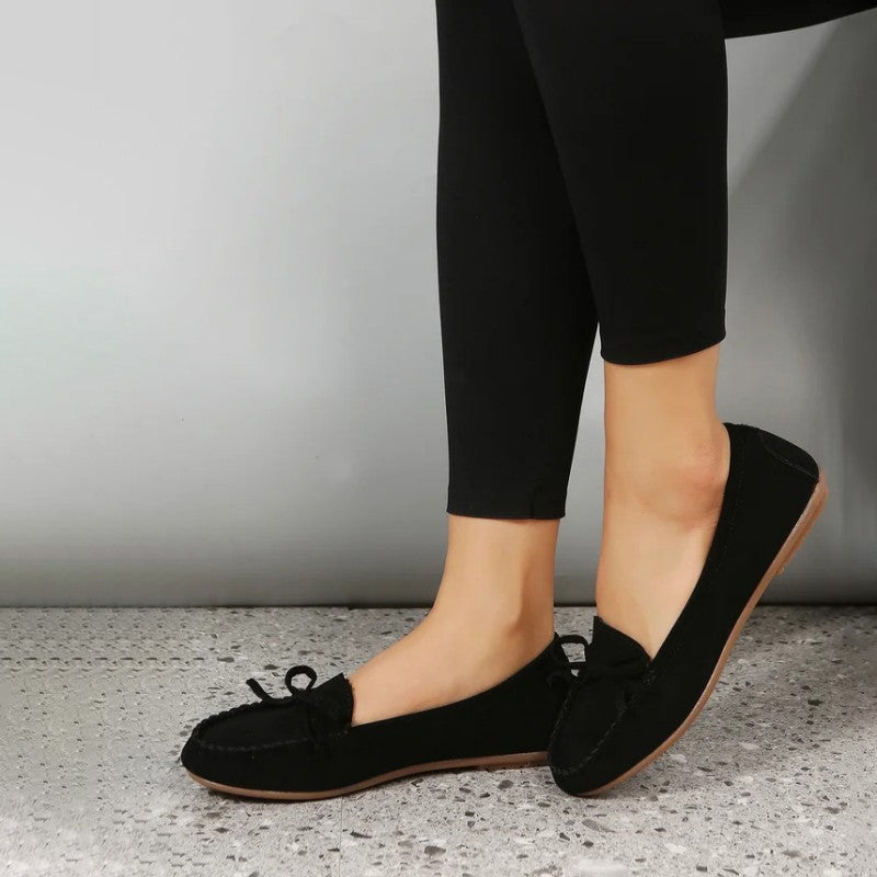 Lässige Slipper Flats