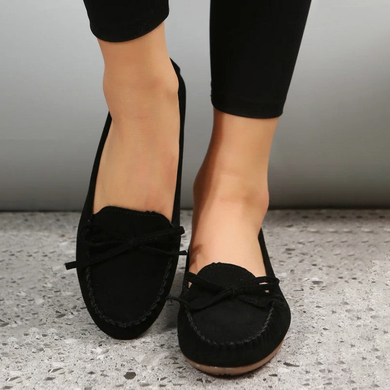 Lässige Slipper Flats