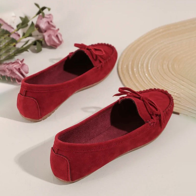 Lässige Slipper Flats