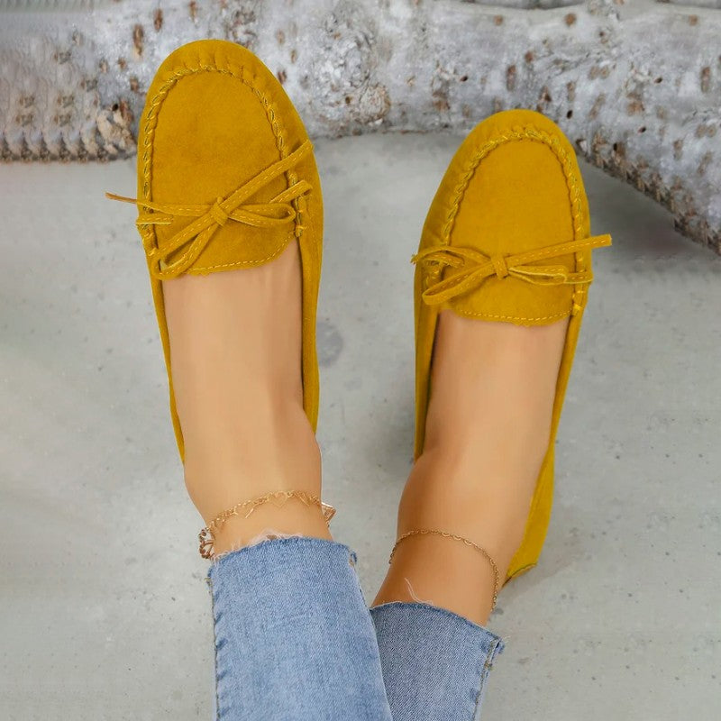 Lässige Slipper Flats