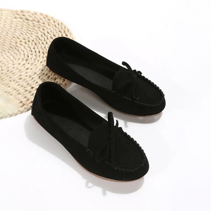 Lässige Slipper Flats