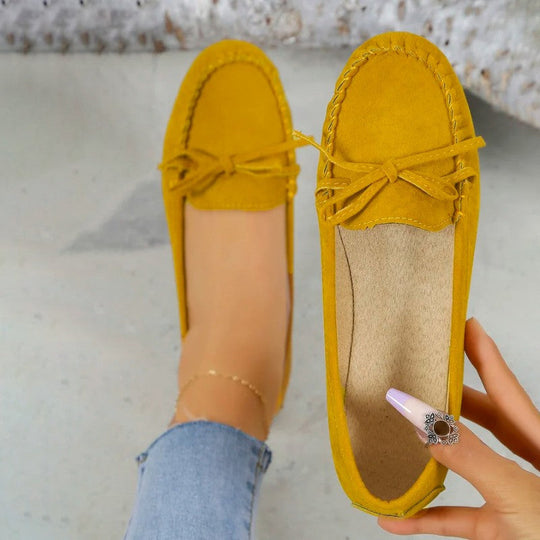 Lässige Slipper Flats