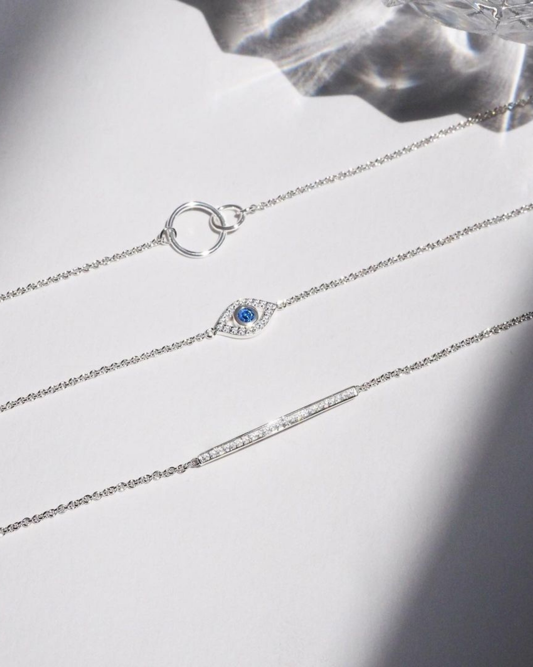 Luxe Glistra Crystal S925 Charm Armband | Shop Nory