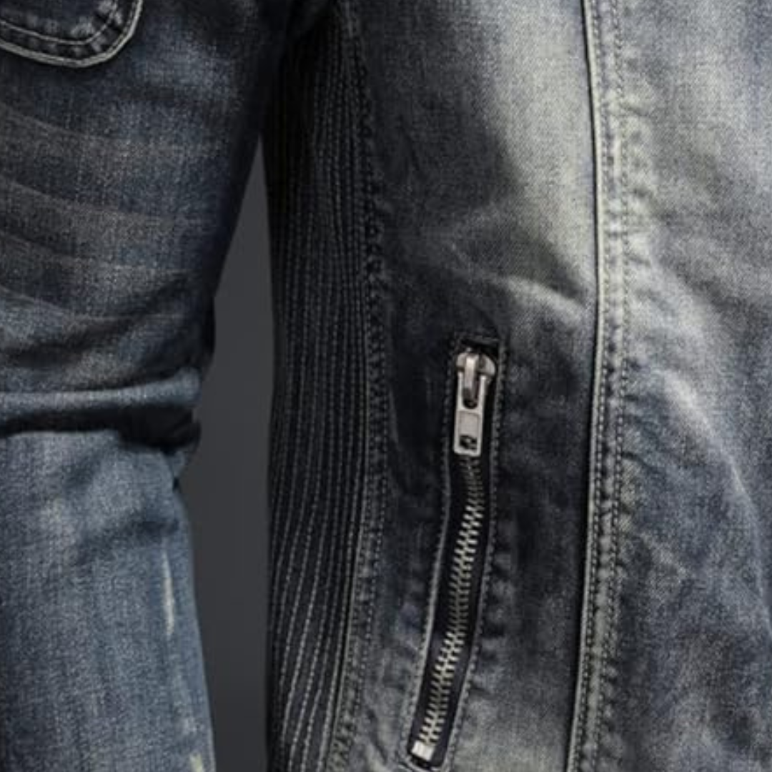 Trendig Jeans Jacke für Männer