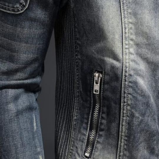 Trendig Jeans Jacke für Männer