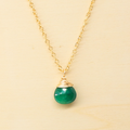Emerald-Zodiac/Geburtsstein-Halskette | Shop Nory