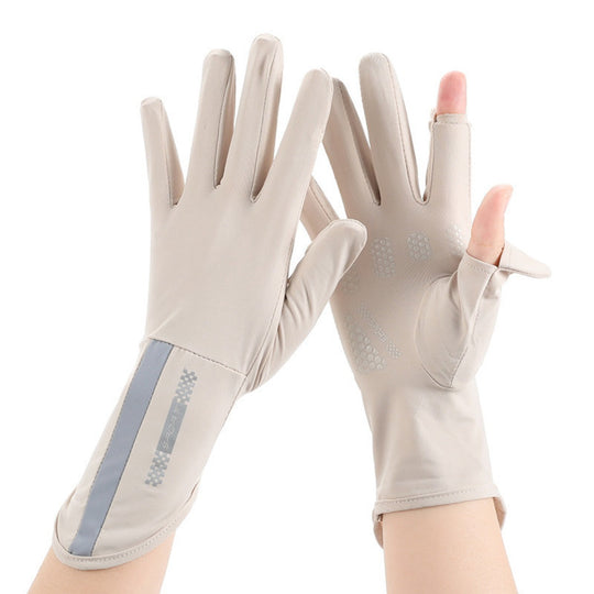 Sonnenschirm Eis Seide Handschuhe