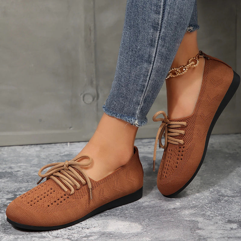 Lässige Flache Mesh Schuhe Shopnory